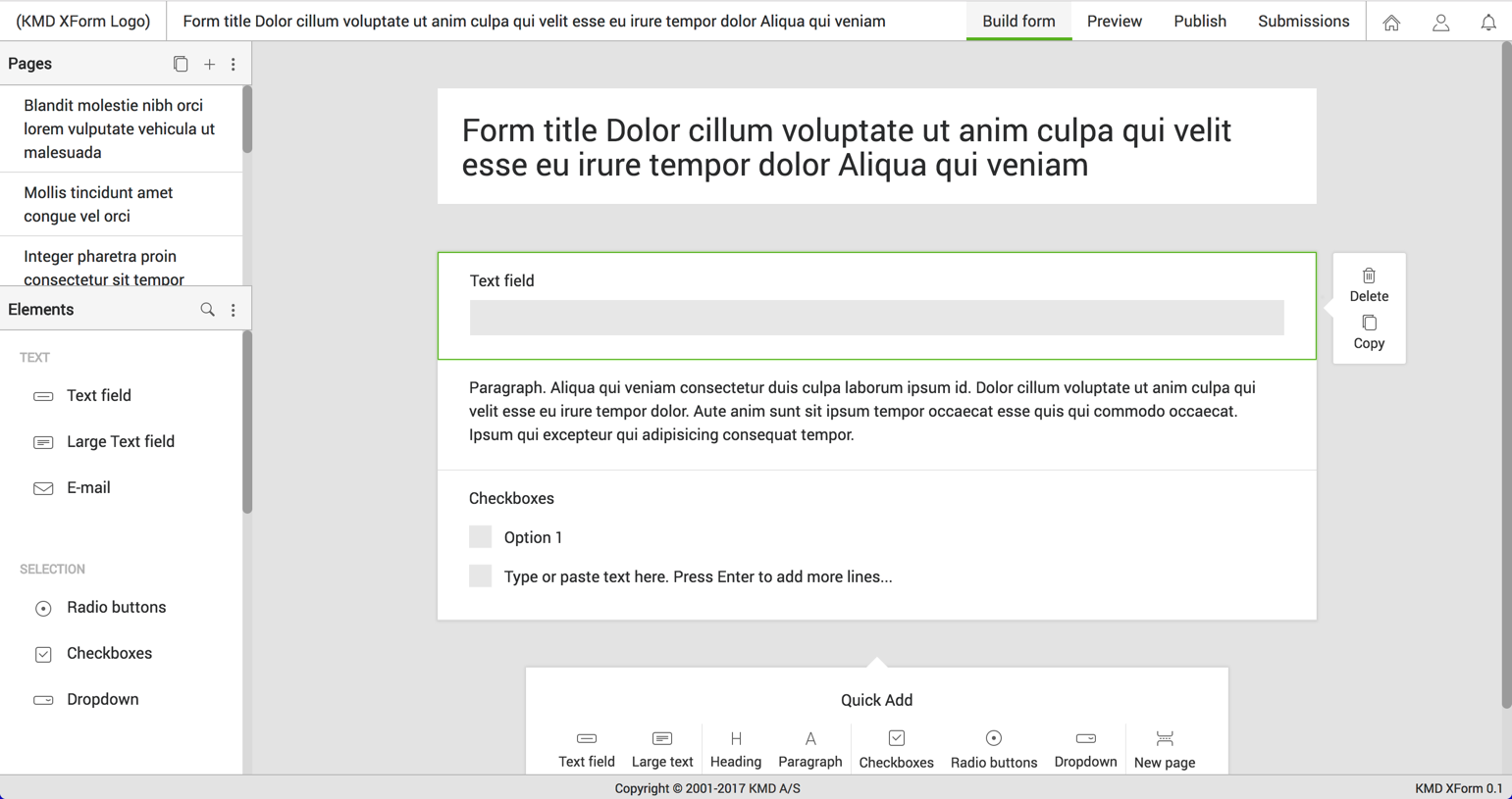 The concept and visual design was created in collaboration with other (senior) UX designers and a visual designer. Clickable HTML prototypes developed by me.
