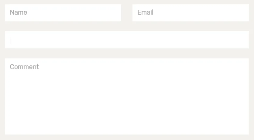 Don't hide the labels of input fields on focus